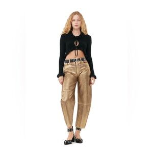 GOLD FOIL STARY JEANS